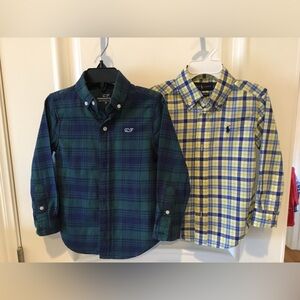 Vineyard Vines and Ralph Lauren Boys Dress Shirts(Bundle!!!)